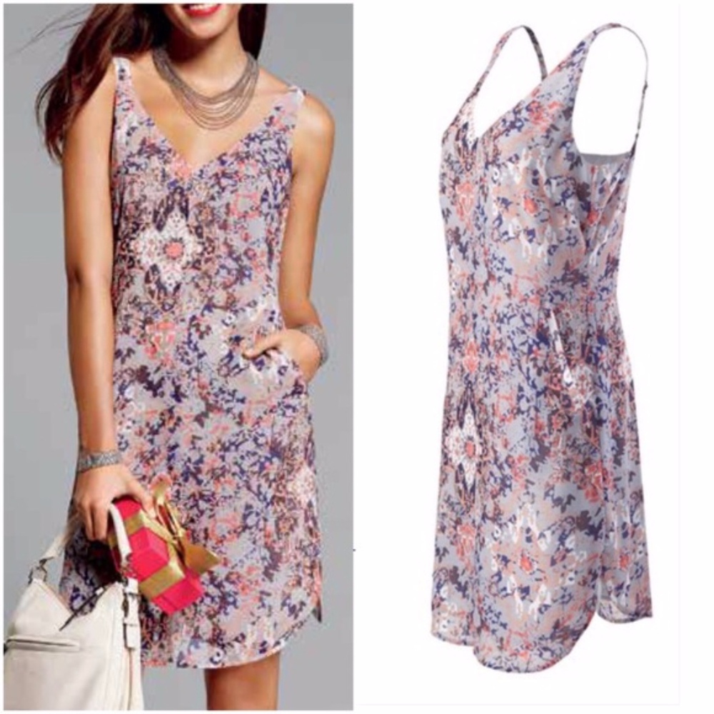 CAbi Floral Fresco Dress